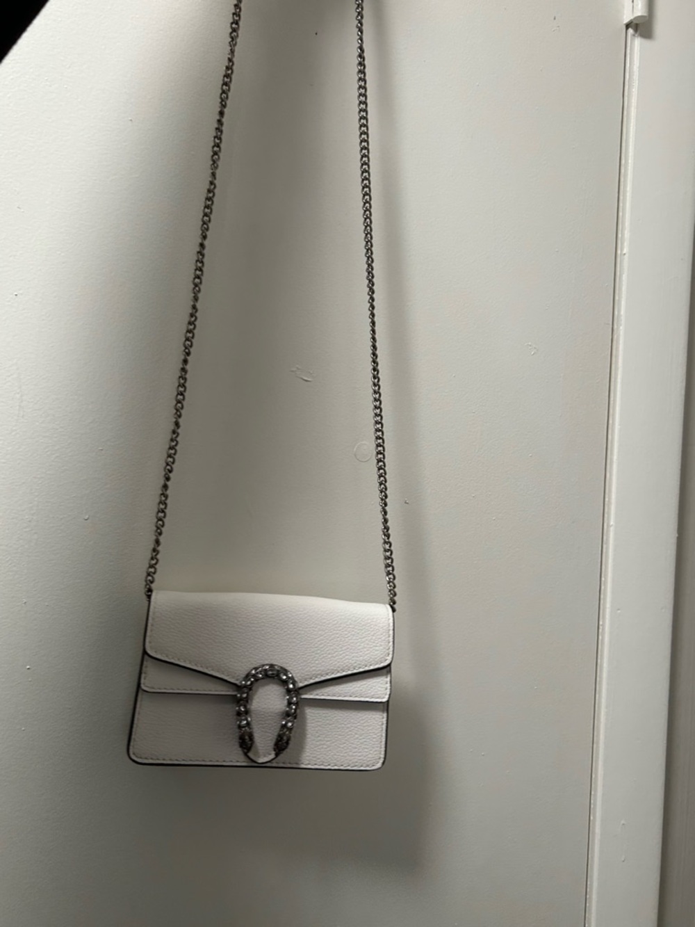 White Leather Dionysus Super Mini - Picture 5 of 9